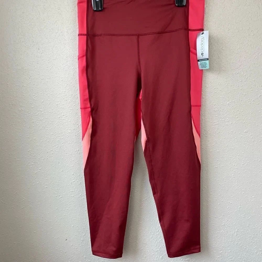 NWT Ideology High Rise 7/8 Length Athletic Leggings Size L